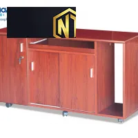 Tủ phụ di động gỗ sơn Pu TP02